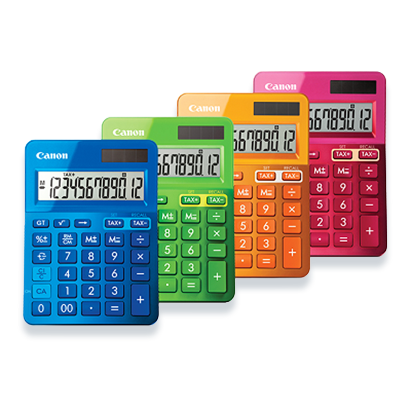 Calculatrice de bureau CANON® LS-123K